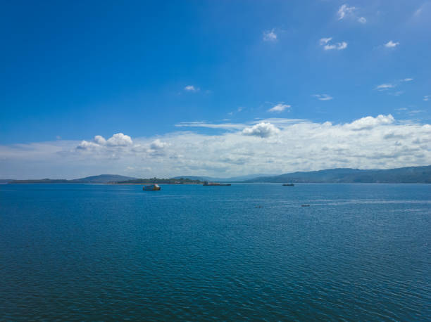 istock Background abstract of blue sea and sky 1742233628