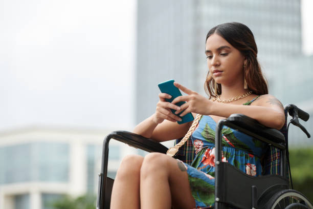 istock Woman Reading Notification on Smartphone 1742269447