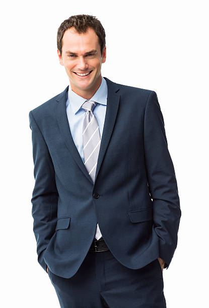 istock Businessman Standing With Hands In Pockets - Isolated 174231114
