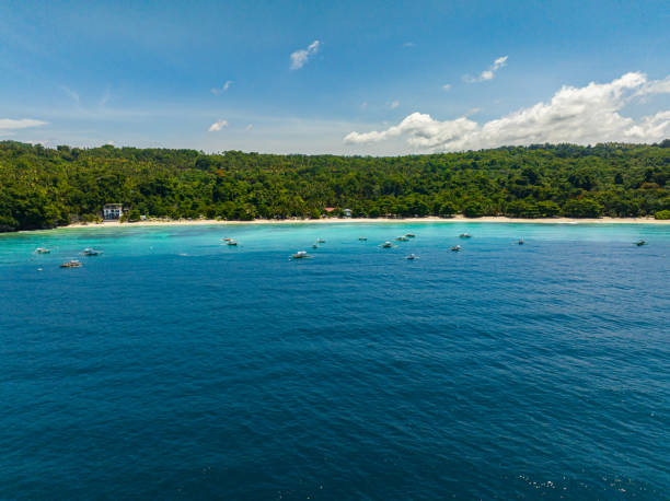 istock Tropical Island in Samal, Davao. Philippines. 1742313202
