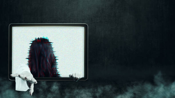 istock Scary woman. Halloween concept 1742316420