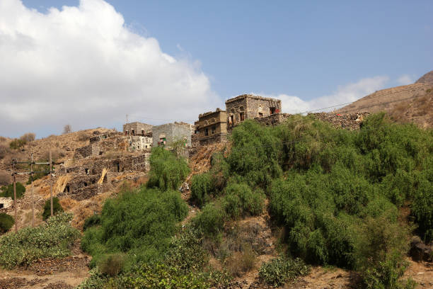 istock Wadi Sara in mountains, Yemen 1742318320