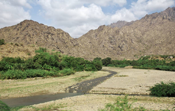 istock Wadi Sara in mountains, Yemen 1742318348