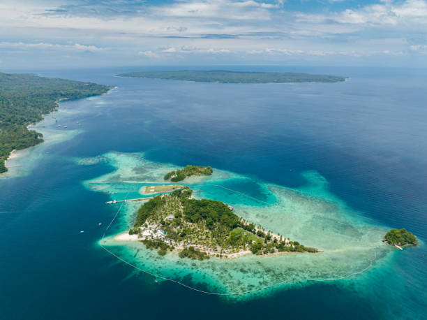 istock Small Island in Samal, Davao del Norte. Philippines. 1742319582