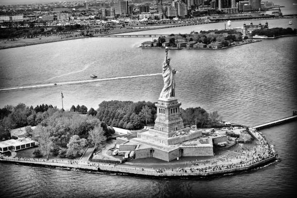 istock Statue of Liberty viewed from above 174231972