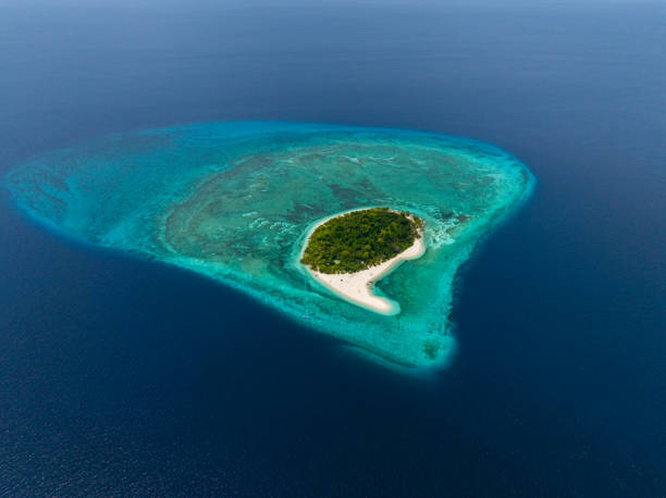 istock Tropical Island in Camiguin, Philippines. Mantigue Island. 1742330884