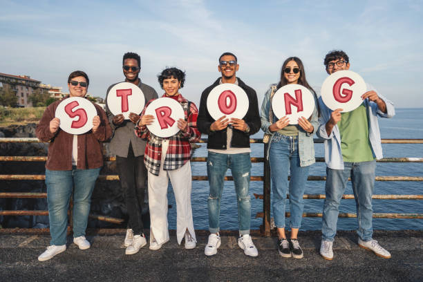istock Unity in Strength: Multiracial Group with 