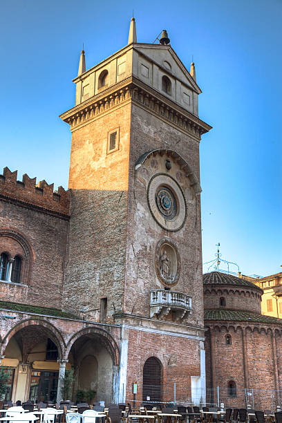 istock Clock Tower in Piazza Erbe, Mantua-Italy 174233955