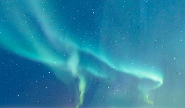 istock Northern lights (Aurora borealis) in the sky - Tromso, Norway 1742344455