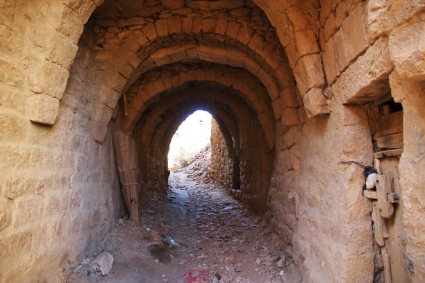 istock Thula village in mountains, Yemen 1742358373