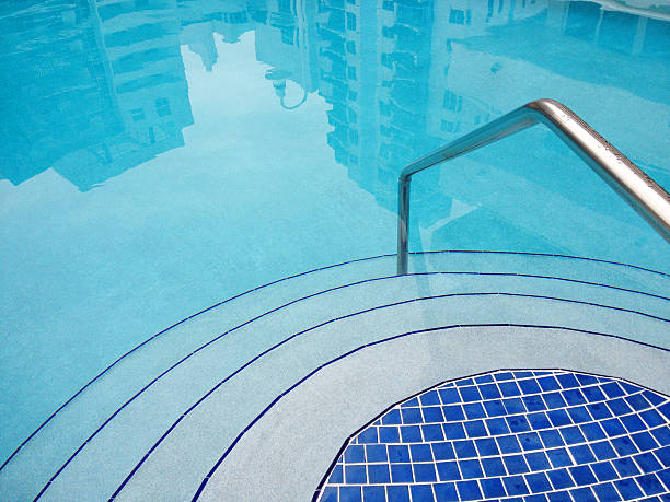 깨끗하다 야외 수영장 - resort swimming pool color image mobilestock nobody 뉴스 사진 이미지