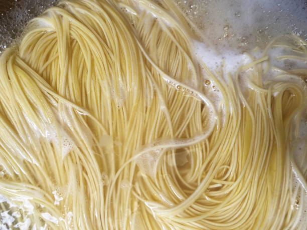 istock Boiling Hakka noodles in a big pot with heated water 1742369890
