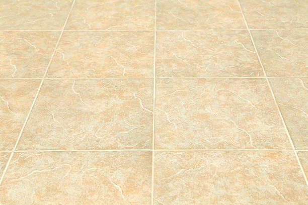 istock Brown ceramic floor tiles closeup texture 174240396