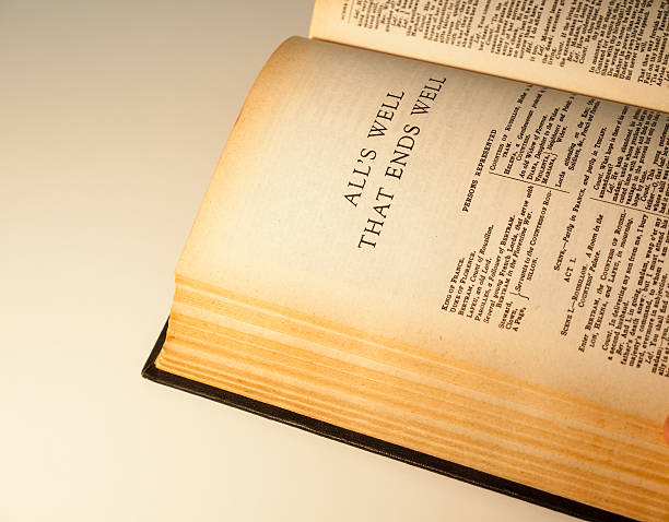 istock open page the complete works of shakespeare 174240861