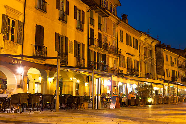 istock Restaurants at Lake Maggiore, Italy 174241291