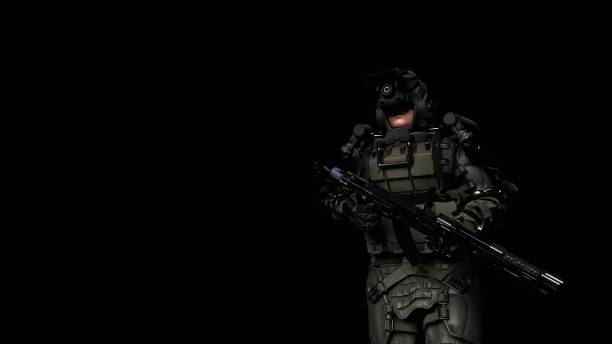 istock special operation squad, soldiers and tanks, 3d render 1742445492
