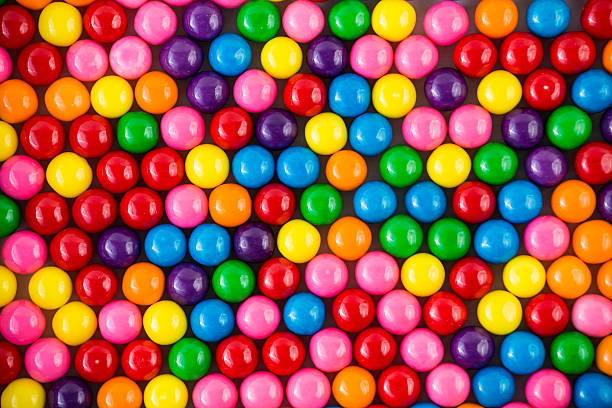 Colorful gumballs background image