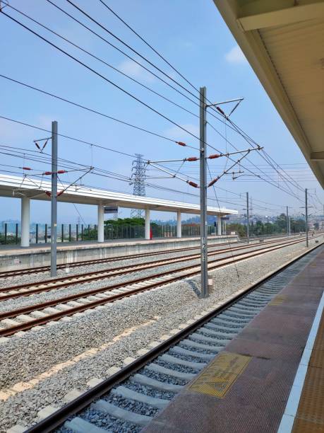 istock Railroad at Padalarang Station 1742458325