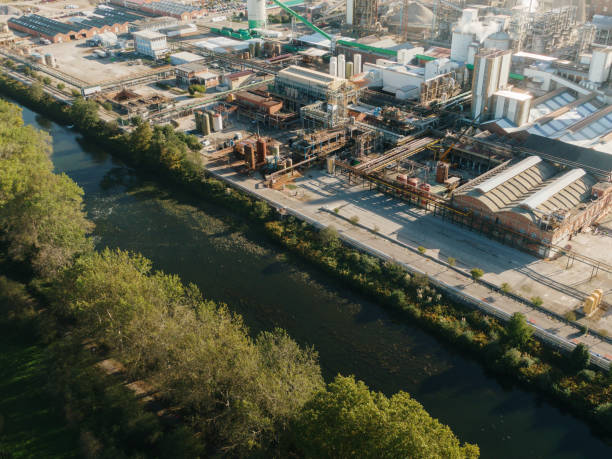 istock Large industrial area from above 1742464977