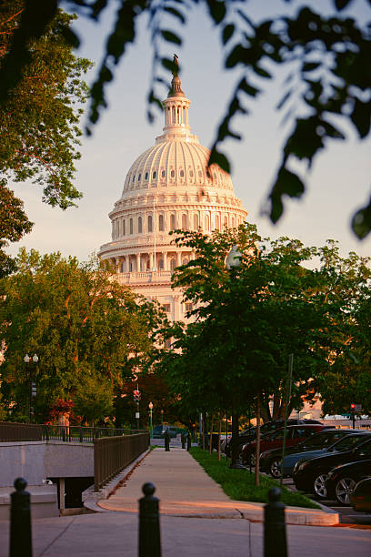 istock View on Capitol Buiding from Washington street 174249022