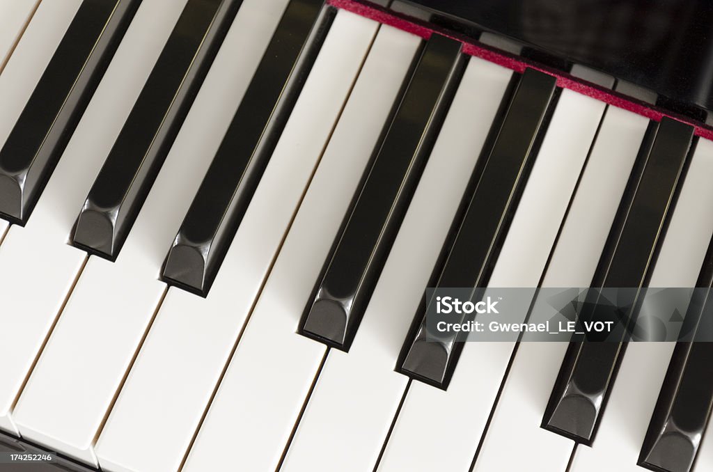 ピアノキーのクローズアップ - エレクトリックピアノのロイヤリティフリーストックフォト