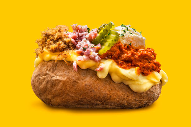 istock Fast food baked potato 1742535698
