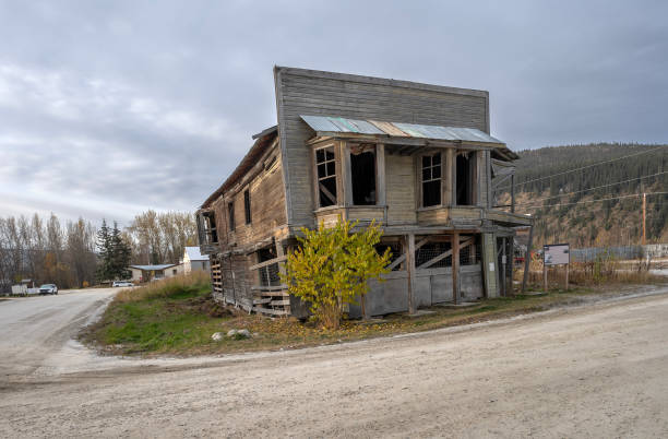 istock Auction House Ruin in Dawson 1742541158
