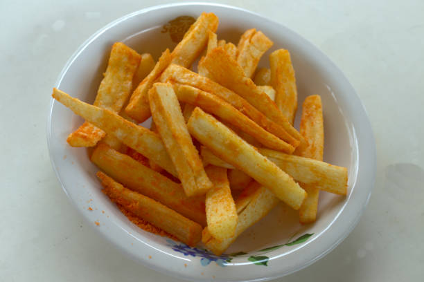istock Fried cassava with salty spices 1742546851