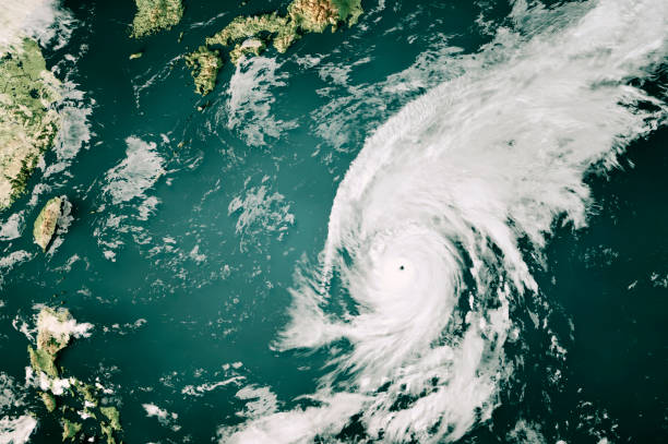 istock Typhoon Bolaven 2023 Cloud Map Philippine Sea 3D Render Color 1742557337
