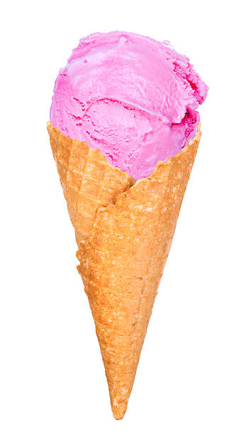 istock tasty ice cream scoop in cone isolated 174256021