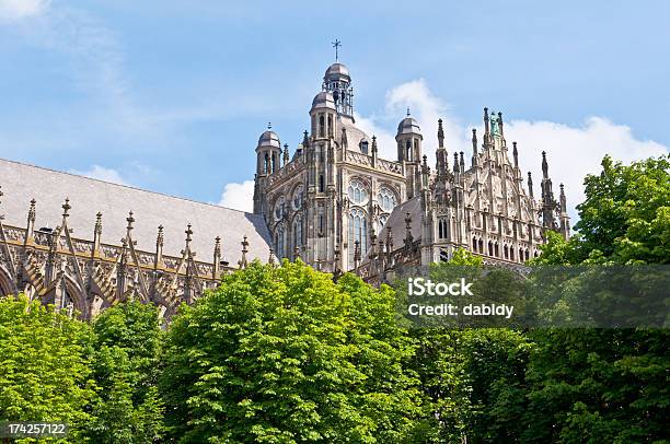 Beautiful Gothic Style Cathedral In Den Bosch Netherlands Stock Photo - Download Image Now