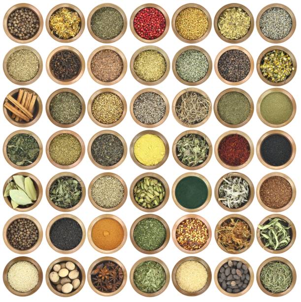 istock Large collection of herbs and spices 174257732