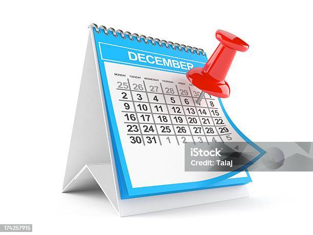 Calendario - Fotografie stock e altre immagini di Attaccato - Attaccato, Calendario, Composizione orizzontale