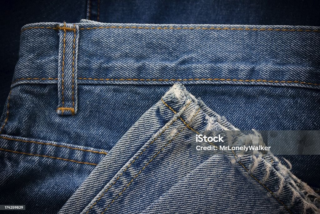 Синие джинсы - Стоковые фото Брюки роялти-фри