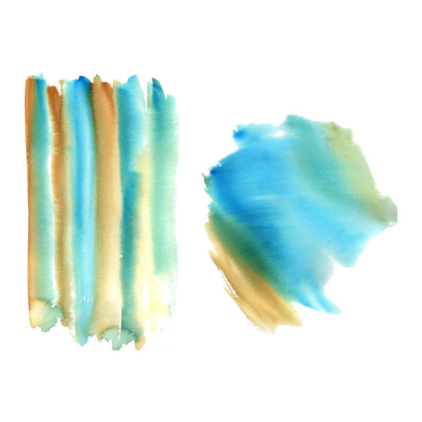 A set of spots. Watercolor illustration. Multicolored brushstrokes. Juicy splashes. A set of spots. Watercolor illustration. Multicolored brushstrokes. Juicy splashes divorce-drawings stock illustrations