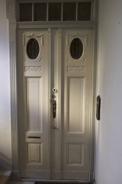 istock Old wooden door 1742619071