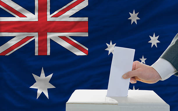 istock man voting on elections in australia 174262710