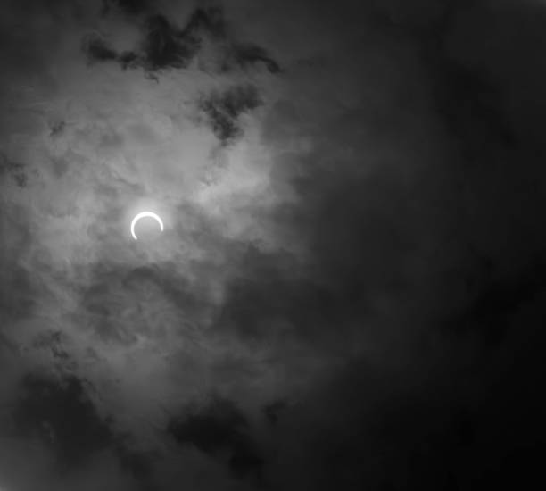 istock The moon passing between the sun and the earth 1742649257