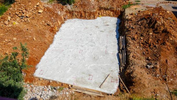 istock Foundation of 5-storey building 1742701761