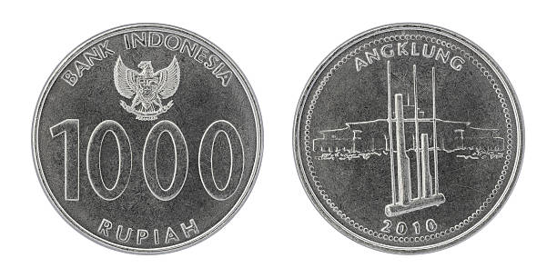 istock Used Indonesian 1000 Rupiah coin 174270895