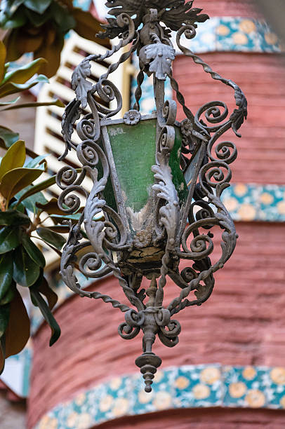 Casa Vicens, modernist masterpiece by Antoni Gaudi. Barcelona, Spain.