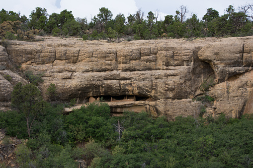 Puebloan cliff dwelling in Colorado