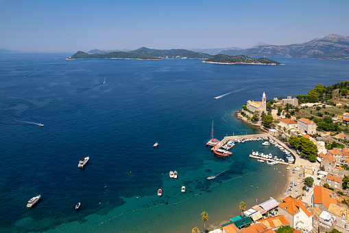 Lopud island is part of the Elafiti islands situated near Dubrovnik, Croatia