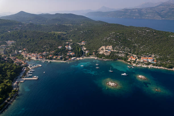 istock Aerial view of Sipan island 1742748349