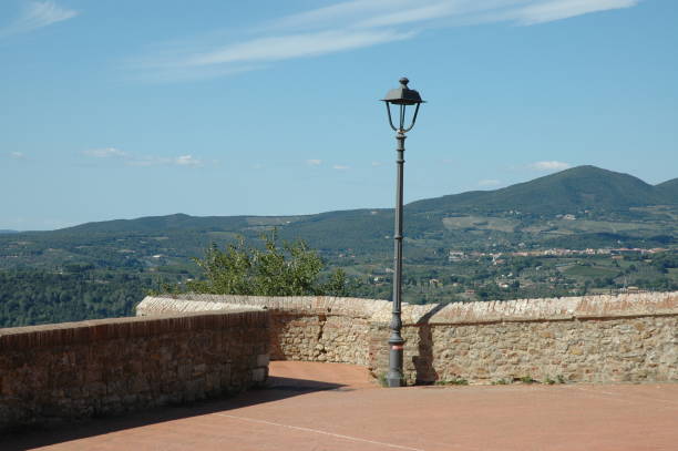 Observation point from the Montescudaio Castle