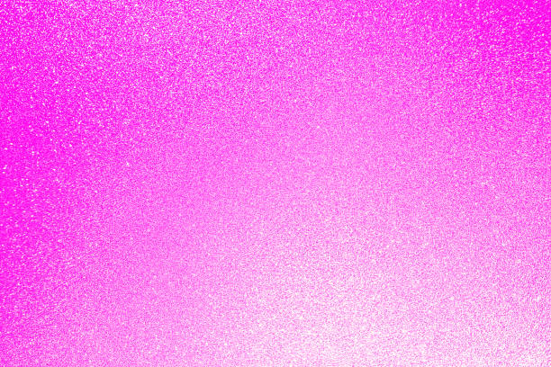 istock Pink glitter texture abstract banner background with space. Twinkling glow stars effect. Like outer space, night sky, universe. Rusty, rough surface, grain. 1742772496
