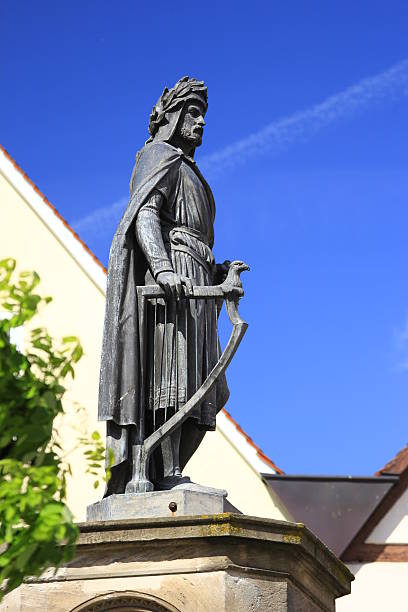 istock Wolfram von Eschenbach monument, Bavaria, Germany 174277283
