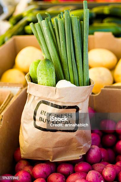 Frische Zutaten Stockfoto und mehr Bilder von Basar - Markt - Basar - Markt, Braun, Ethischer Konsum