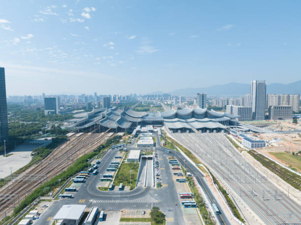 istock Xiamen North High-Speed ​​Railway Station, China 1742787726