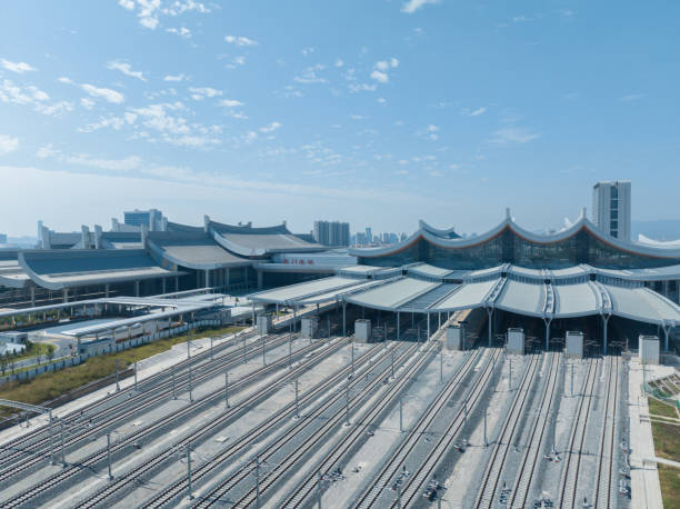 istock Xiamen North High-Speed ​​Railway Station, China 1742787729